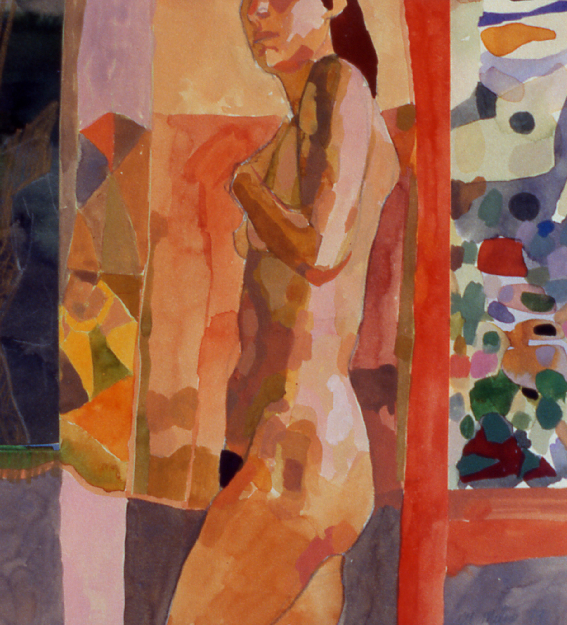 Figure in Patterned Space